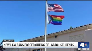 New Calif. law bans forced outing of LGBTQ+ students