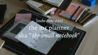[techo time ✎ 002] — my everyday carry m5 planner aka "the mini notebook"