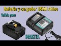 Bateria y cargador chino 18 V valido para makita. banggood