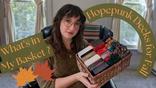 Whats in My Basket: Hopepunk Decks for Fall ๐๐
Howdy there, this is Janaki with my cat Madame Bathsheba, and together we are Catomancy Tarot ! For this Whats in Basket video were taking a look at my Hopepunk decks for the fall !
My Creativity Oracle Mod:
https://youtu.be/Kk95LpJpXCU?si=SFUQ95MMmPnUAxbo
Link to my Etsy shop: https://catomancytarot.etsy.com
You can always book a reading with me here and follow me on IG: https://snipfeed.co/cat_o_mancy Whats in My Basket: Hopepunk Decks for Fall ๐๐