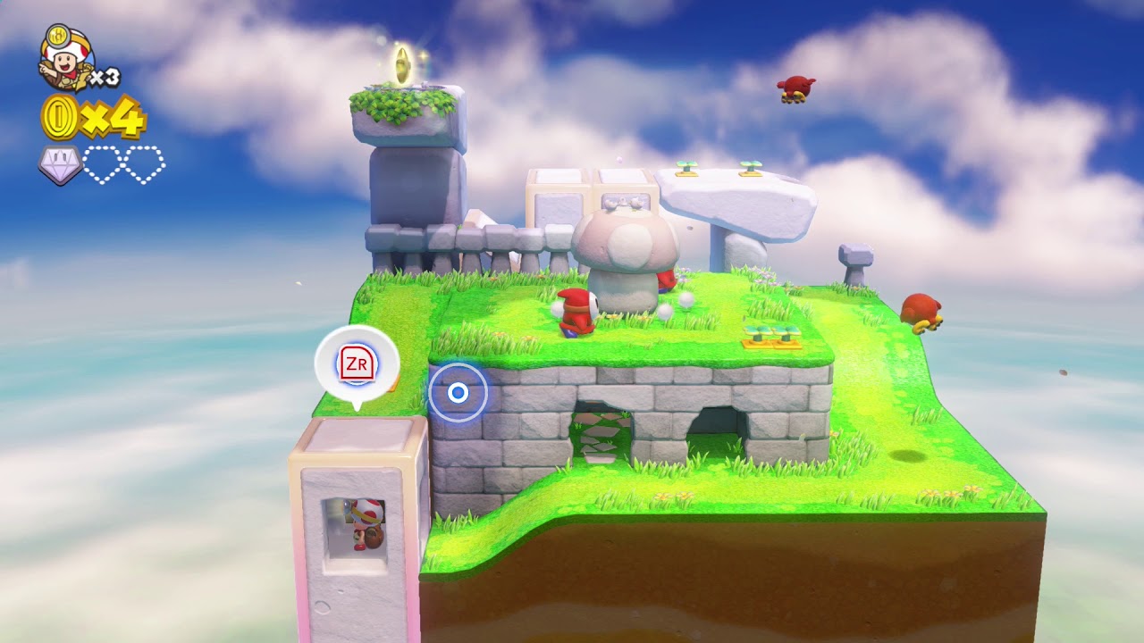 進め！キノピオ隊長 : 仕掛けをといてゴールをめざせ | Nintendo