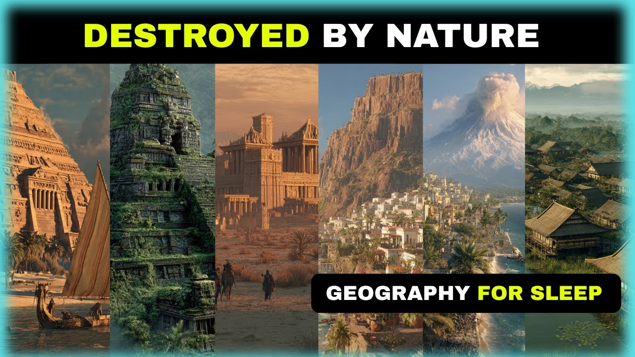 12 civilizations which are DESTROYED by nature [geography or sleep]
