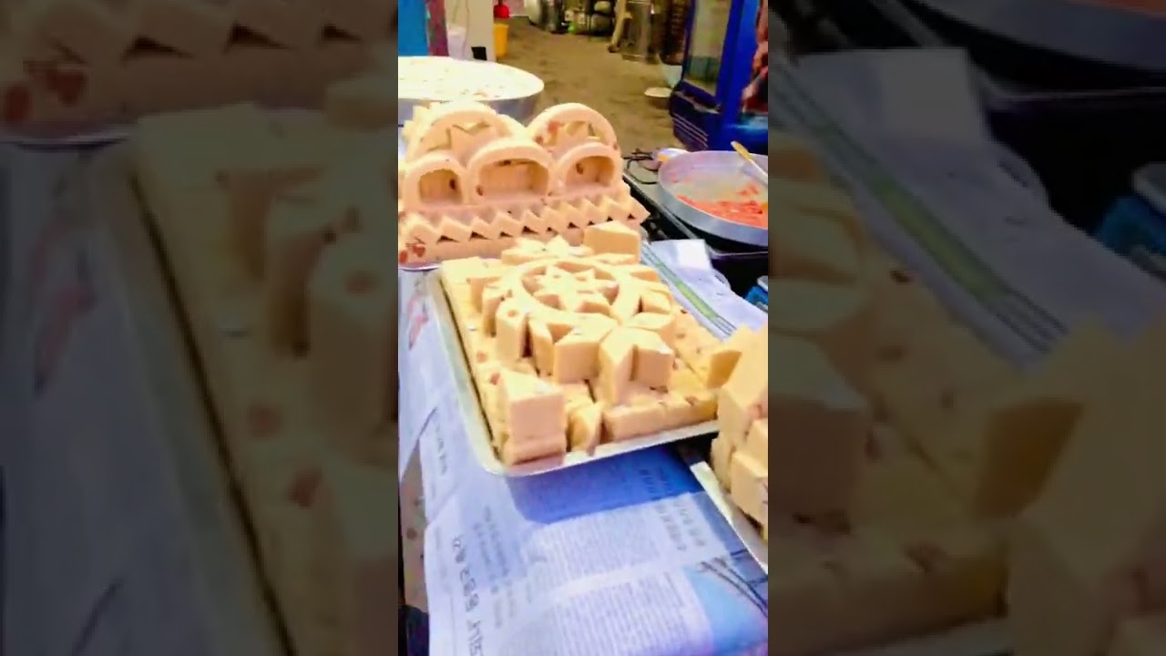 Local Art in Sweets / Barfi Designs of Pakistan 