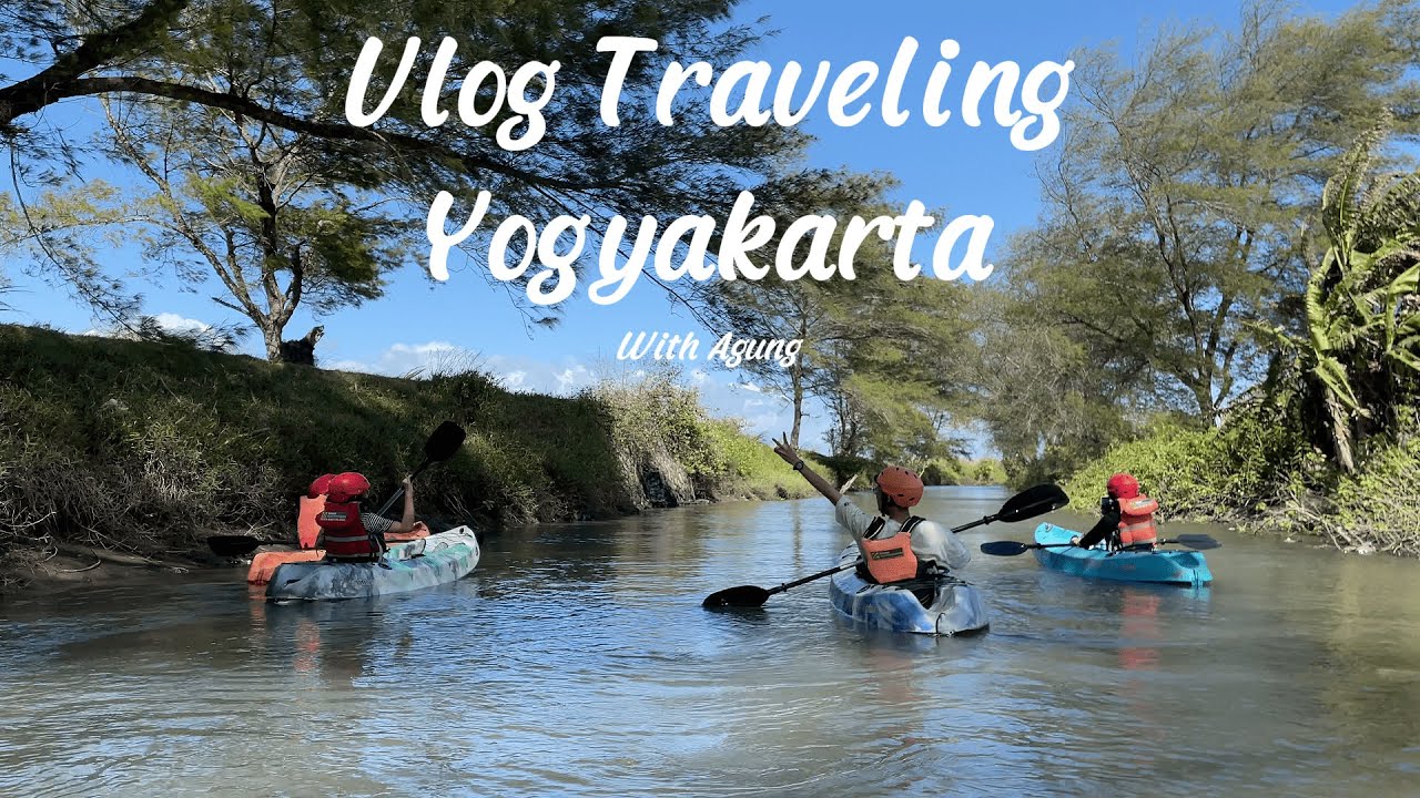 Seru Naik Kano di Kano Maritim Baros Yogyakarta ! Travel Vlog