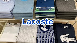 [4k] Lacoste new shoe collection / sale of summer clothes discount up to 50%