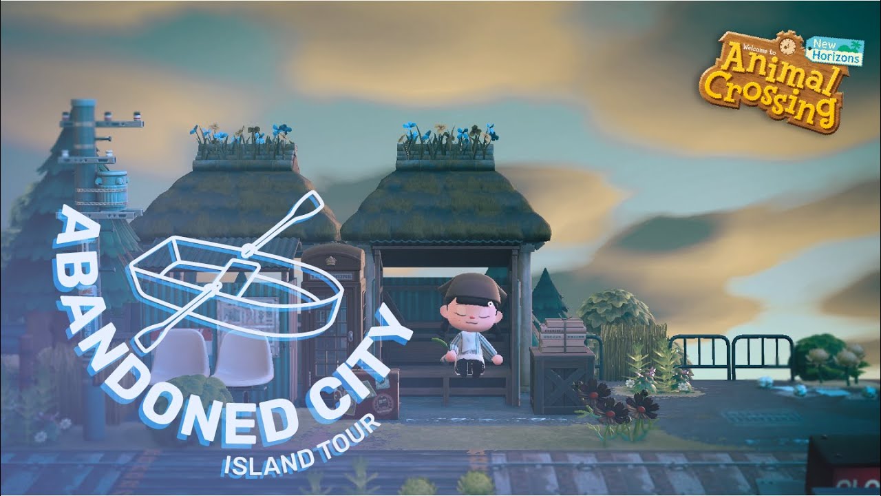 Dreaming of an abandoned city and swamp neighborhood | Animal Crossing: New Horizons Island Tour