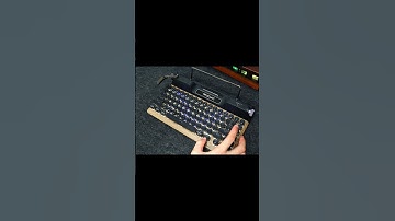 7KETS TW1868 Typewriter keyboard ,  The link is in my channel.