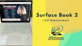 Surface Book 2 LCD Screen Replacement By Notebookrepair