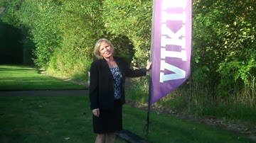 How to assemble your feather banner flag from kitebanners.com