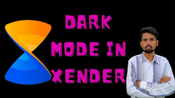 How to Enable Dark Mode in Xender by Dayma