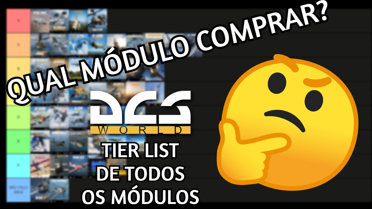 DCS World - Tier list de módulos, QUAL COMPRAR? [Setembro 2023] - YouTube