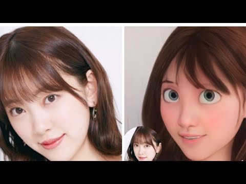乃木坂46のニ期生メンバーをディズニー&ピクサー風キャラクターにしてみた
