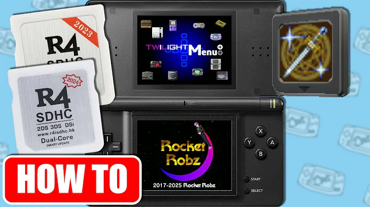 How To Setup TWiLight Menu With Your Smart Update R4 Card