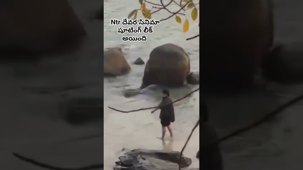 Devara movie shooting leaked 