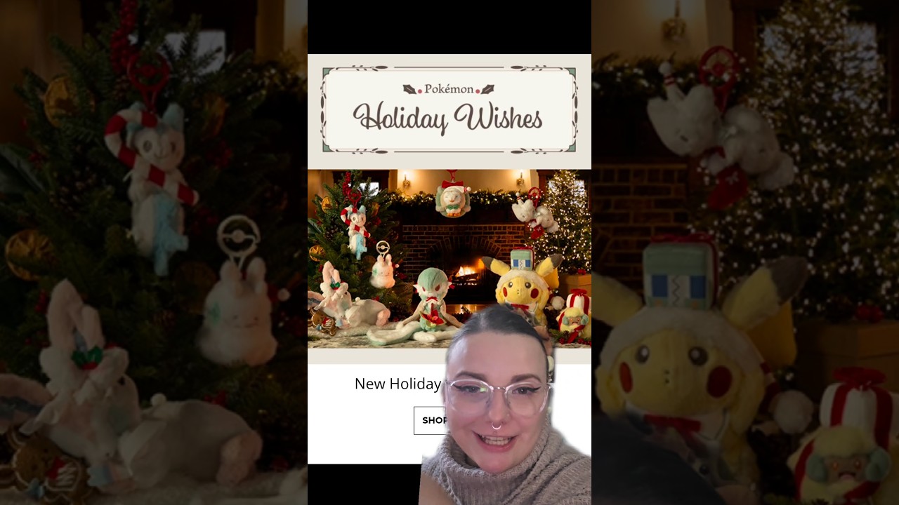 One week till Halloween means Christmas plushies!! 