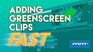 Mmtv Magix Vegas Pro - Add Green Screen Clips Fast Eric Burgess