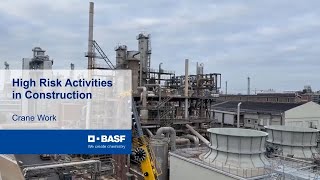 Crane Work Safety Campaign High-Risk Activities On Construction Sites