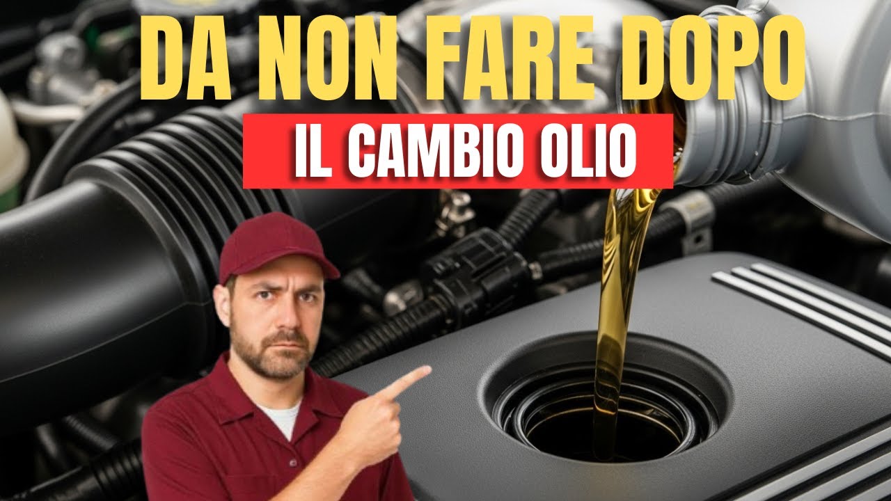 NON FARLO MAI Dopo un Cambio Olio! (Distrugge il Motore in Fretta)
