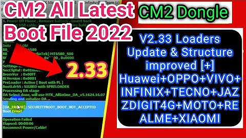 CM2/MT2 Latest Boot Pack 2.33 Free File Download || CM2 Without Activation Bootfile 2.33 ||