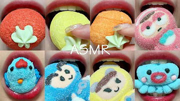 asmr 13 MARSHMALLOW eating sounds