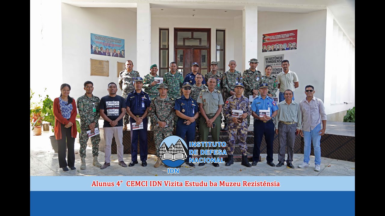Alunus 4˚  CEMCI IDN Vizita Estudu ba Muzeu Rezisténsia