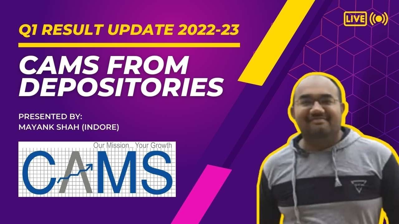 CAMS From Depositories Clearing Houses Intermediaries By Mayank Shah 