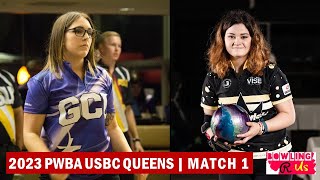 2023 PWBA USBC Queens Championship | Match 1 - Correen Acuff vs Dasha Kovalova by Bowling R Us 4,476 views 8 months ago 19 minutes