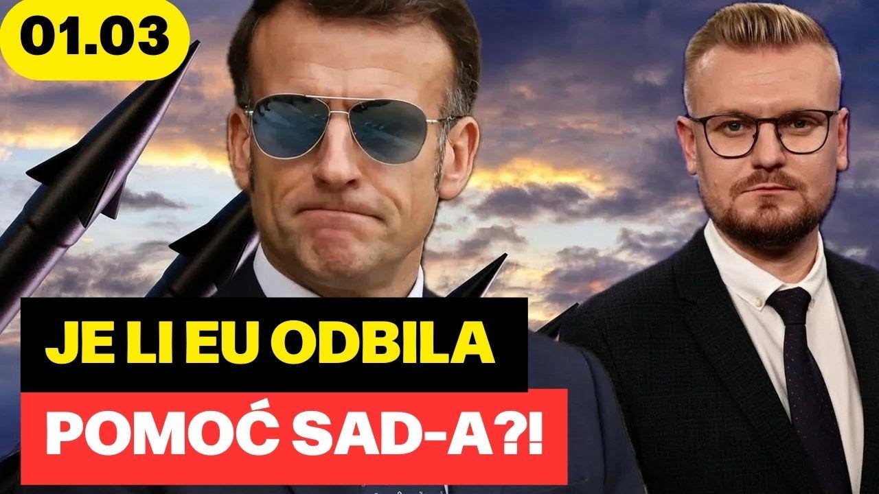 Hitno! Macron otkrio europsku nuklearnu strategiju – znači li to zaštitu za Ukrajinu?