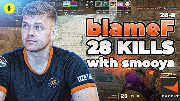 CS2 POV | blameF Faceit Ranked (Ancient) with smooya 28-8