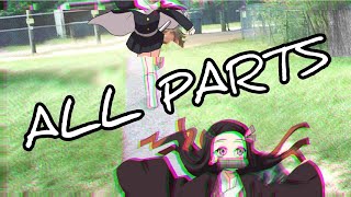 Nezuko Run ALL PARTS (1-4)