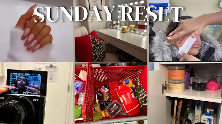 sunday reset vlog! (shopping, laundry, cleaning, o...