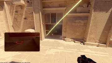 How to smoke Camera on Anubis in CS2