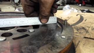 Saab 9-3 Aero Broken Dual Mass Flywheel