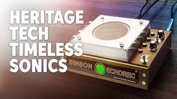 T-Rex Binson Echorec Magnetic Disk Delay: Demo, History & Deep Dive