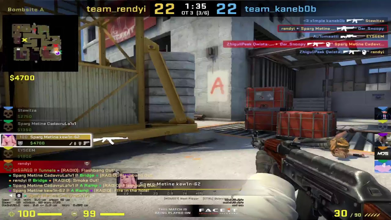 CS:GO Faceit 3300 ELO Premium TOP 100