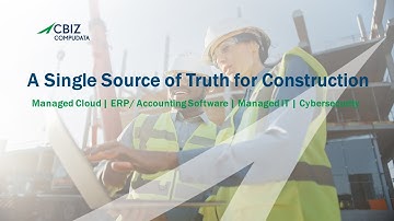 Webinar Replay: A Single Source of Truth for Construction