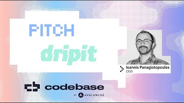 Dripit - Codebase Demo Day:AVAX Startup House