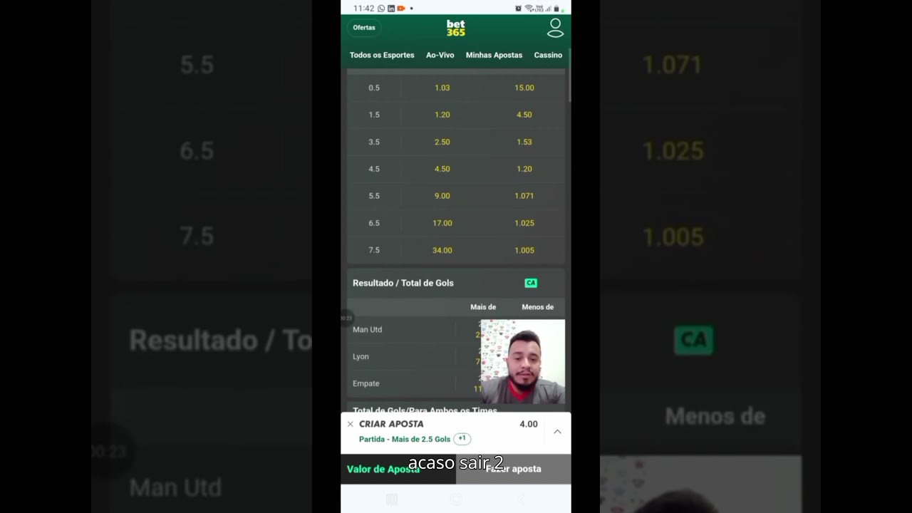 🔥 A Estratégia MAIS LUCRATIVA na BET365 - Só perde se não sair GOLS 🔥