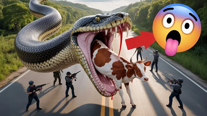 Brave Rescue Team Fights Giant Python to Save Cow | Incredible Animal Rescue Story