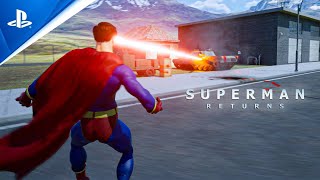 New Update ! Superman Open World First Release Gameplay Unreal Engine 5