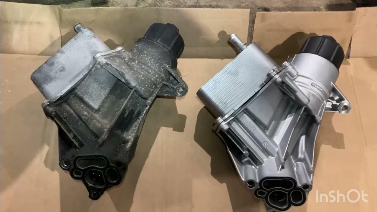 Ram ecodiesel oil filter cooler housing replacement leak youtube