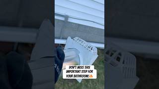 Everyone Skips THIS Step When Installing a Bathroom Vent! 🔥😱#electrical #fyp #viral #dayinthelife