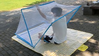 How to Use Foldable Mosquito Net | Tutorial for Folding Mosquito Net