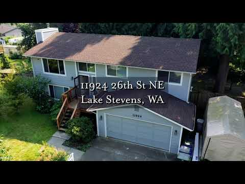 11924 26th St, Lake Stevens, WA home video tour