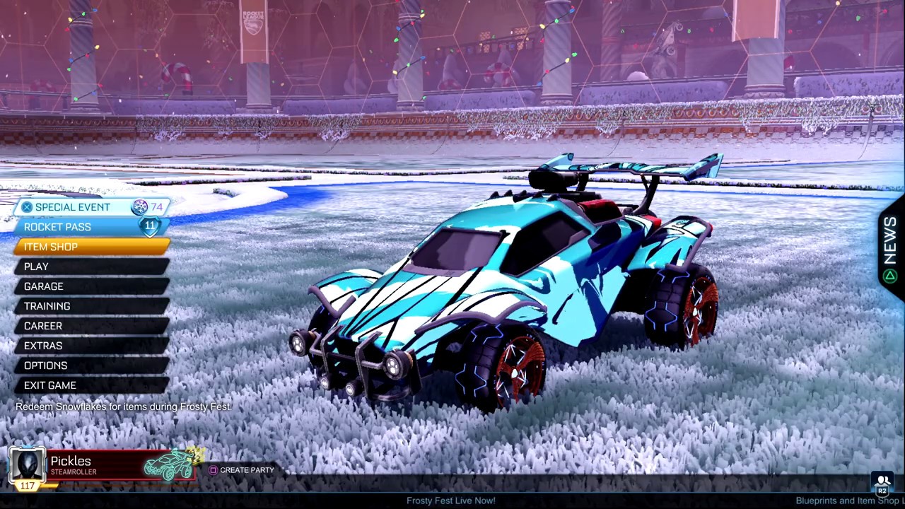 Winter Frosty Fest Event | Rocket League