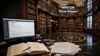 Think Like Newton — Deep Focus Music for Math & Science | 1 Hour No Vocals (Deep House)