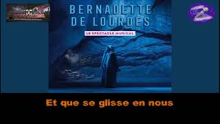 Video thumbnail of "Karaoké Bernadette de Lourdes - Aquero (dévocalisé)"