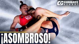 ¡AGARRE ASOMBROSO jamás REGISTRADO! | Valentina Escobar vs Fernanda Larios I Combate Global 34