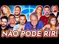 NÃO PODE RIR! com DUBLADORES CHAVES (Nelson Machado, Cecília Lemes, Marta V., Daniel M., Gustavo B.)