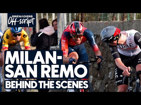 Off-Script: On the Milan-San Remo podium | Behind the scenes at the first Monument of 2023